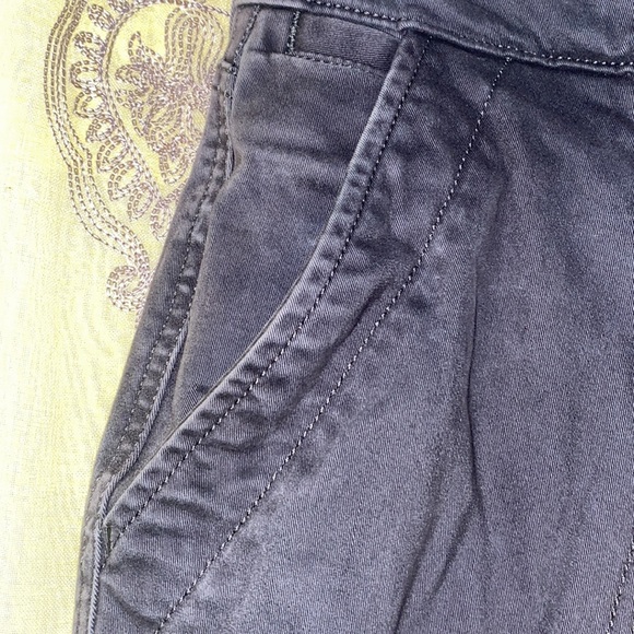 ANN TAYLOR LOFT SMOKE GREY ANKLE JEANS SZ 6P - Picture 6 of 12